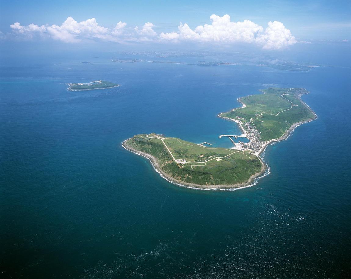 澎湖群島碧海鳥瞰